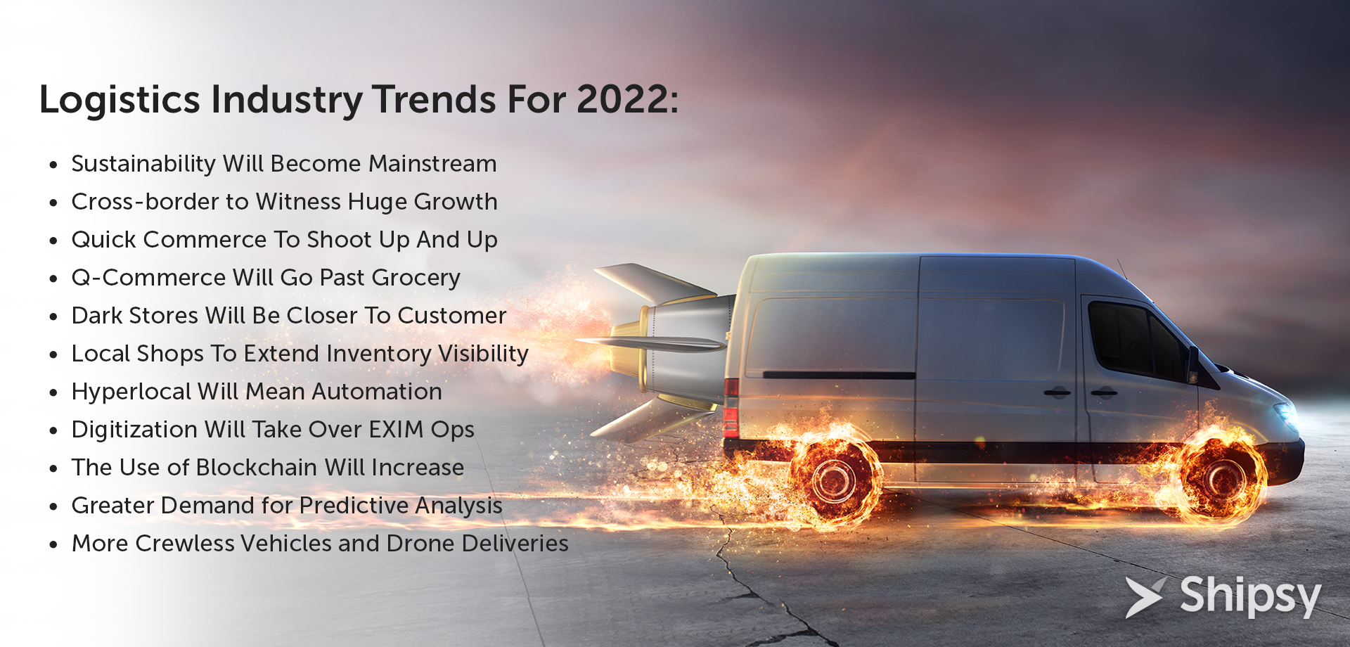 Logistics Industry Trends For 2022