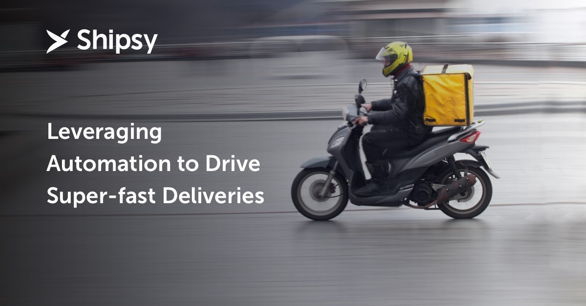 Leveraging Automation to Drive Super-fast Deliveries