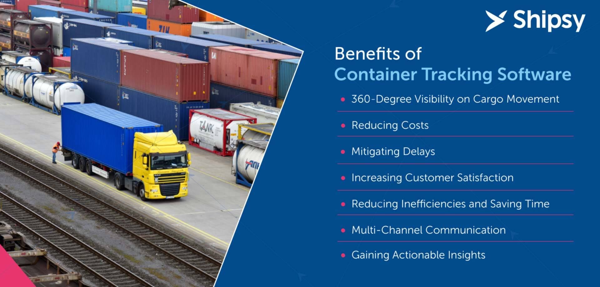 container tracking software benefits