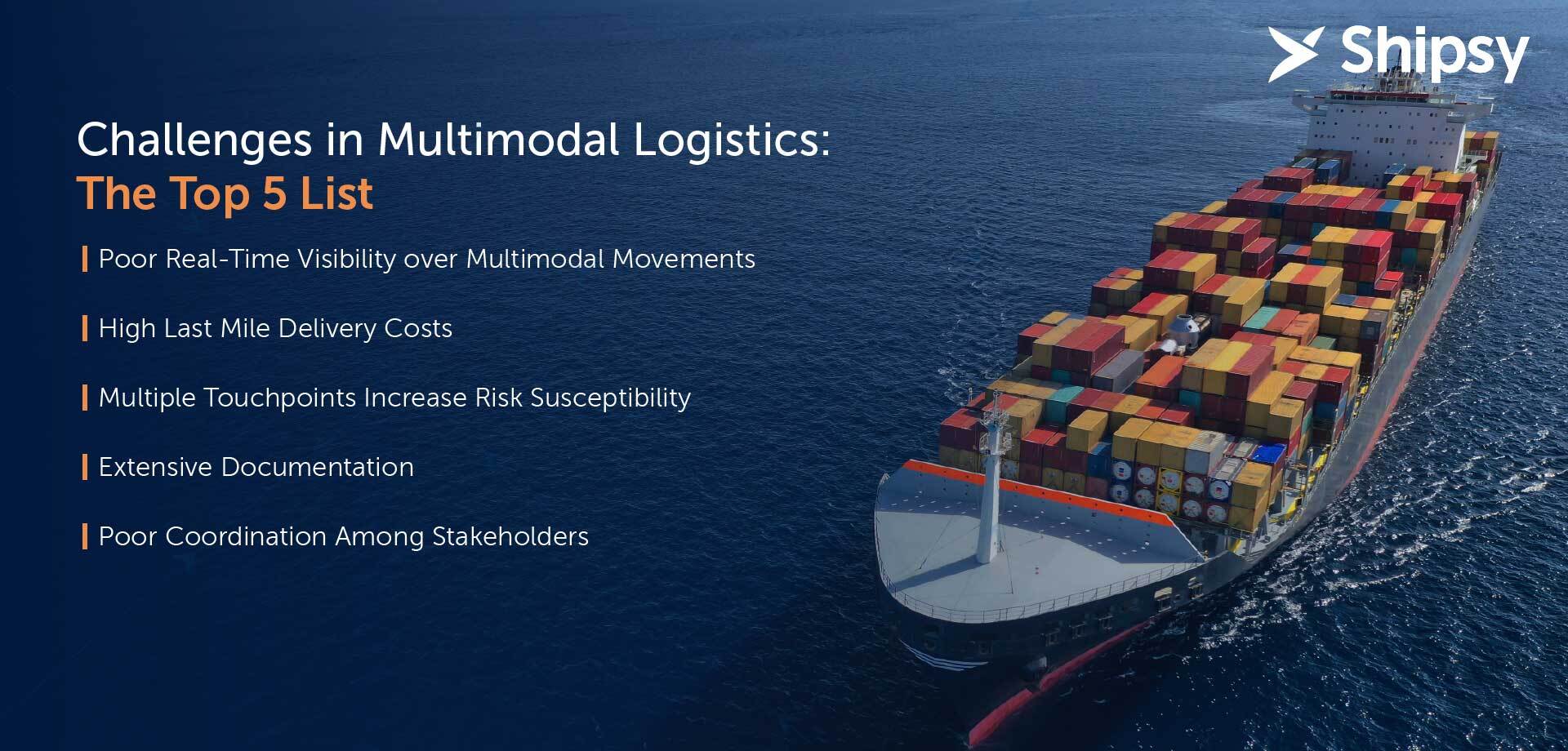 multimodal logistics challenges