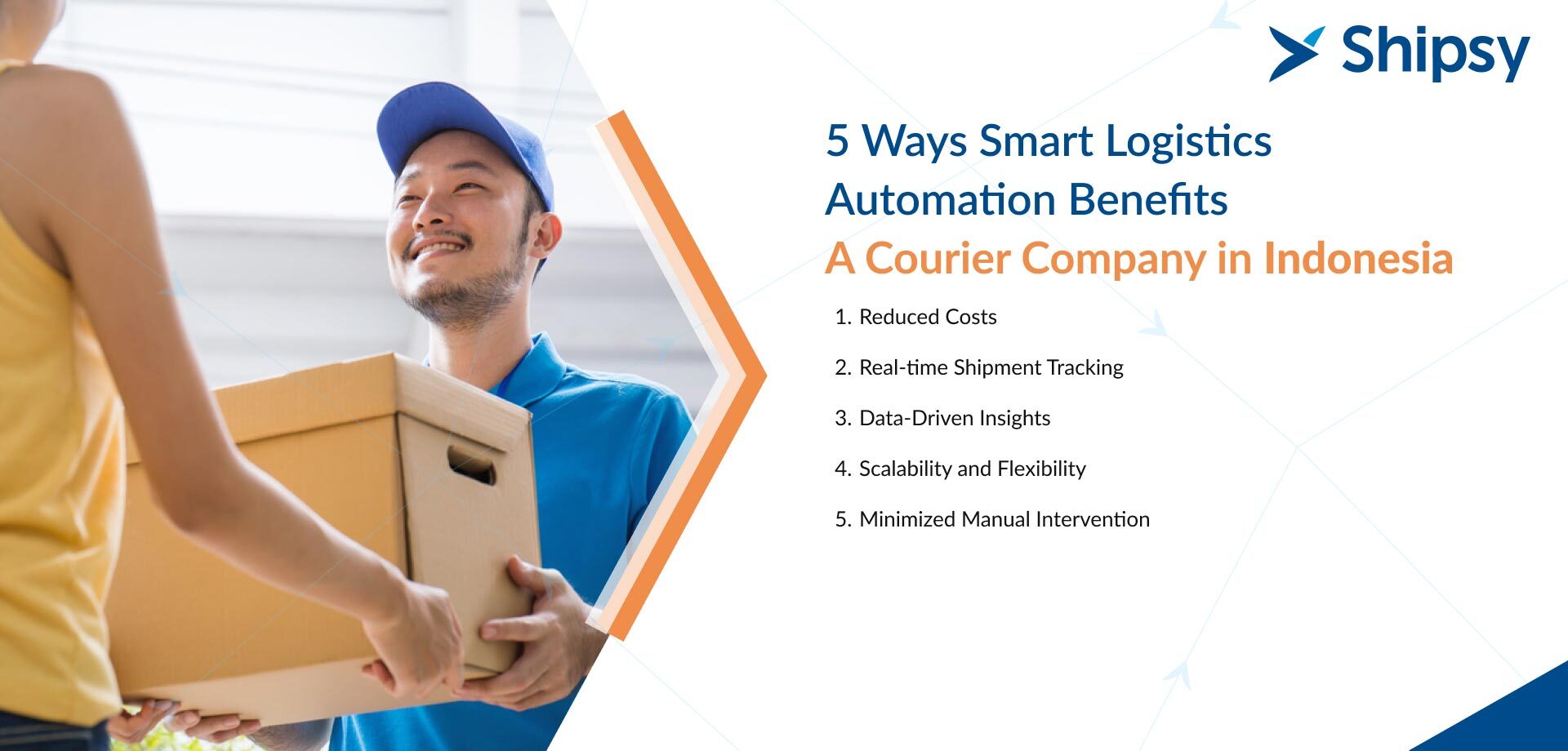 logistics automation benefits for courier companies