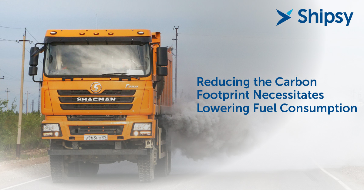Reducing the Carbon Footprint Necessitates Lowering Fuel Consumption