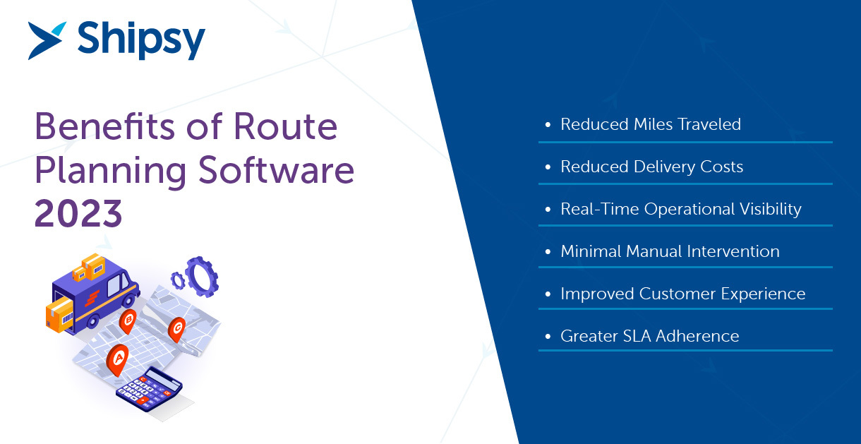 Benefits of route planning software 2023