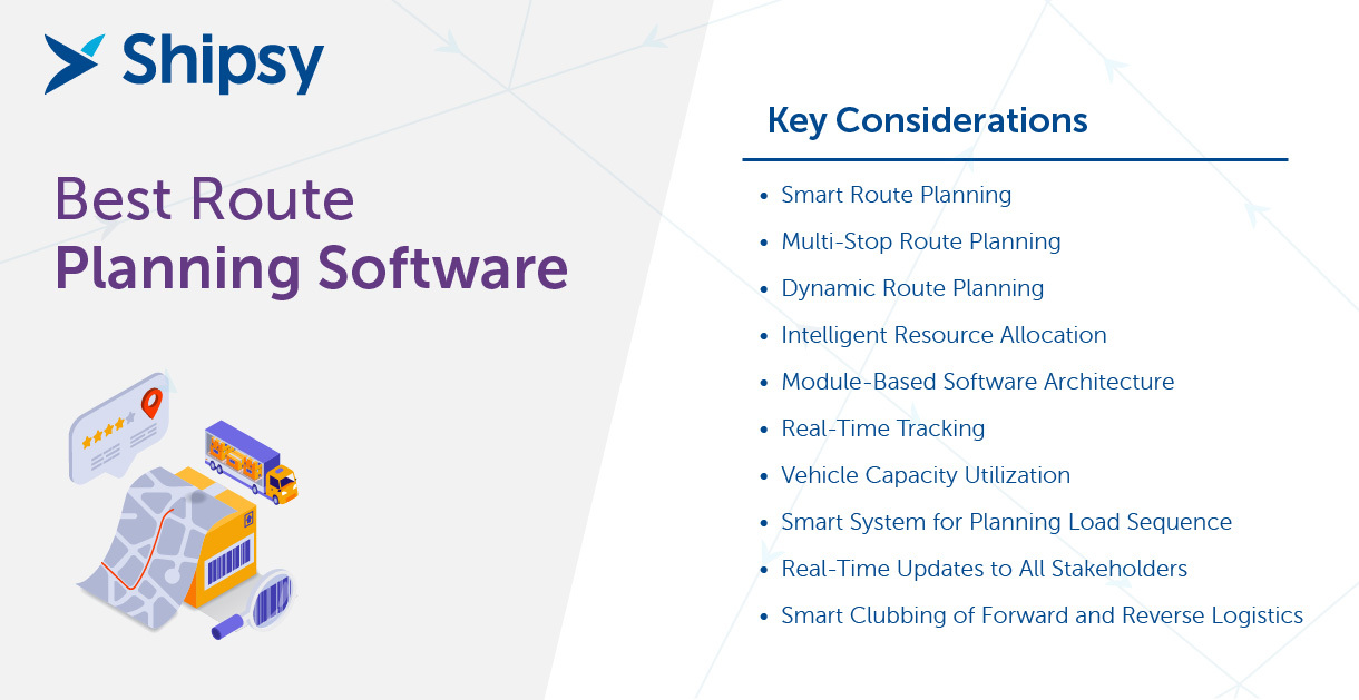 Key considerations for choosing the best route planning software 2023