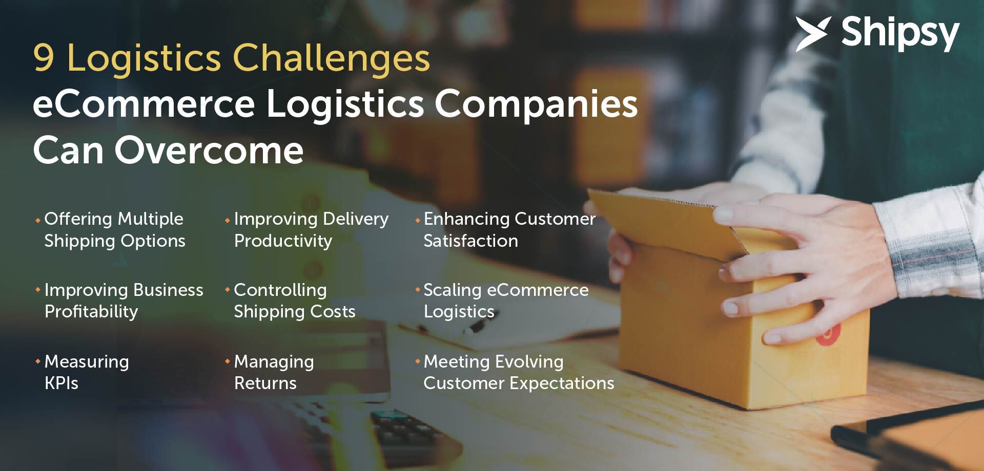 Role of eCommerce Logistics Companies: From Website to Consumer’s ...