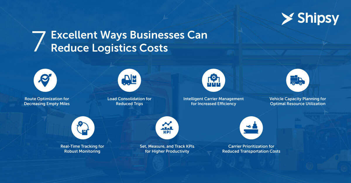 7 Excellent Ways Businesses can Reduce Transportation Costs